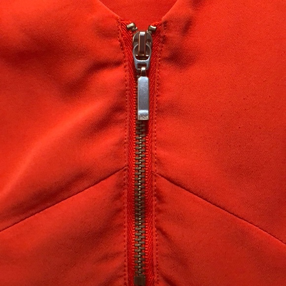 Orange/red summer dress - Picture 2 of 2